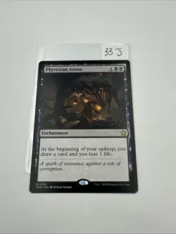 Phyrexian Arena MTG Foundations 180 Rare NM - Image 1