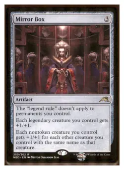 MTG - #250 Mirror Box - Kamigawa: Neon Dynasty - Image 1