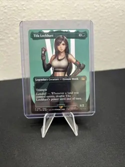 Tifa Lockhart, 0391 - Borderless - Final Fantasy MTG - Image 1