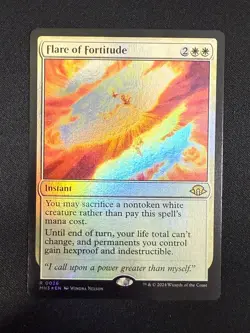 Flare of Fortitude (FOIL) - Modern Horizons 3 Magic - Image 1