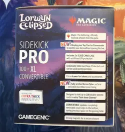 New Gamegenic MTG Lorwyn Eclipsed 100+ XL Sidewinder Pro Deck Box x1 - Image 2