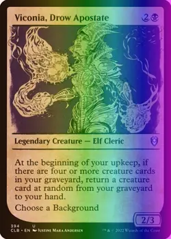 Viconia, Drow Apostate (394/1080) CLB LP FOIL - Image 1