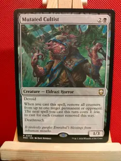 Mutated Cultist - Modern Horizons 3 Commander - NM - Rare - MTG - Image 1