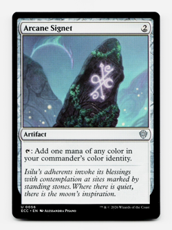 Arcane Signet (56) - [Commander: Lorwyn Eclipsed] Magic MTG NM - Image 1