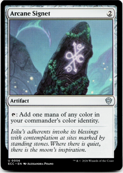 Arcane Signet (56) - [Commander: Lorwyn Eclipsed] Magic MTG NM - Image 3