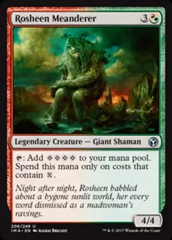 MTG Rosheen Meanderer - Foil, Iconic Masters, Lightly Played, English - Image 1