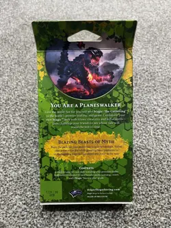 Magic the Gathering MTG Blazing Beast of Myth Theros Intro Pack New Sealed - Image 2