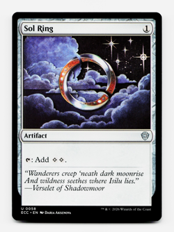 Sol Ring (0058) - [Commander: Lorwyn Eclipsed] Magic - MTG NM - Image 1
