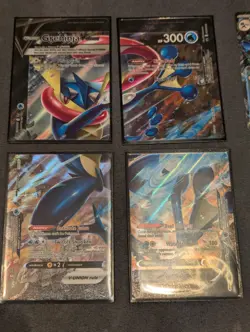 Pokemon Greninja Cards Lot Of 6 Cards V Union, Promo, Ultra Rare NM - Image 2