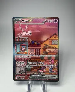 Mew EX 053 Scarlet & Violet Promo Holo Pokemon TCG Card NM Condition - Image 1