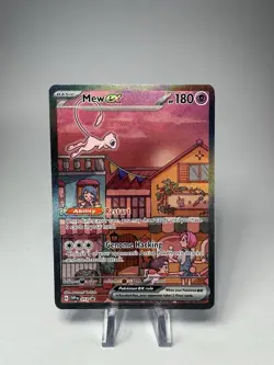 Mew EX 053 Scarlet & Violet Promo Holo Pokemon TCG Card NM Condition - Image 2