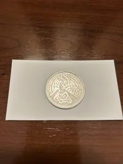 Lugia Metal Coin Pokemon Nintendo CR/GF 2001 Wizards of The Coast - Image 2