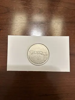 Lugia Metal Coin Pokemon Nintendo CR/GF 2001 Wizards of The Coast - Image 3