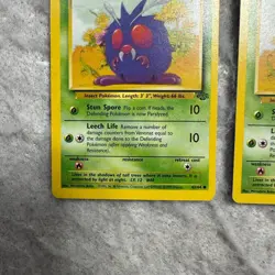 1999 Pokemon TCG Common Card Lot Venonat 63/64 Jungle - Image 2