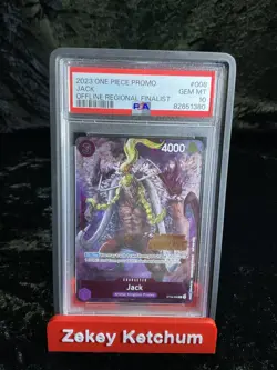 JACK ST04-008 2023 OFFLINE REGIONAL FINALIST PSA 10 GEM MINT 2024 ONE PIECE CARD - Image 1