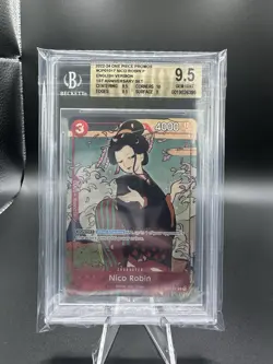 One Piece English 1st Anniversary Nico Robin BGS 9.5 - Image 1