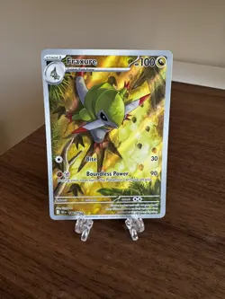 Pokemon TCG Fraxure 146/086 Illustration Black Bolt SV Rare Card NM Condition - Image 1