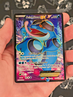 Seismitoad EX (106 Full Art) 106/111 XY - Furious Fists Holo - MP - Pokemon TCG - Image 1
