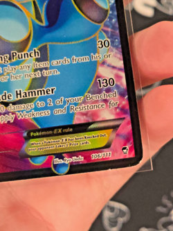 Seismitoad EX (106 Full Art) 106/111 XY - Furious Fists Holo - MP - Pokemon TCG - Image 3