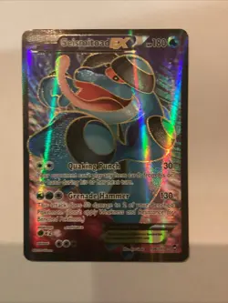 Pokemon TCG Seismitoad EX Full Art Holo Ultra Rare Card 106/111 Furious Fists - Image 1