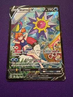 Pokemon TCG Starmie v Trainer Gallery Card TG13/TG30 Astral Radiance LP/MP - Image 1