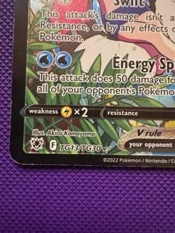 Pokemon TCG Starmie v Trainer Gallery Card TG13/TG30 Astral Radiance LP/MP - Image 3