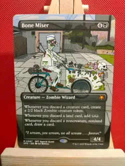 Bone Miser (Borderless) - Special Guests - Mythic - NM - MTG - Image 1