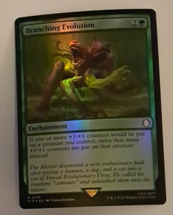 Branching Evolution Foil NM Fallout Magic the Gathering MTG - Image 1