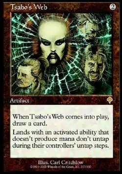1x TSABO'S WEB - Invasion - MTG - Magic the Gathering - Image 1