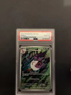Pokemon TCG Arbok 176/162 PSA 10 Illustration Rare Temporal Forces - Image 1