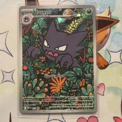 Pokemon Haunter (027) Me: Mega Evolution Promo Illustration Rare Holo - Image 1