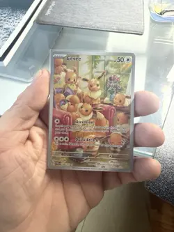 Pokemon TCG Eevee 188/167 Twilight Masquerade IR, Eng, NM - Image 2