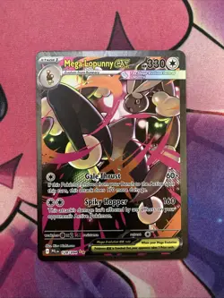 Mega Lopunny ex 128/094 Phantasmal Flames Holo Special Illustration Rare Pokemon - Image 1