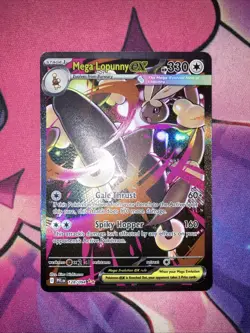Mega Lopunny ex 128/094 Phantasmal Flames Holo Special Illustration Rare Pokemon - Image 2