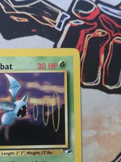 Brock's Zubat (24) 024/132 Rare Unlimited Gym Heroes Pokemon NM - Image 4