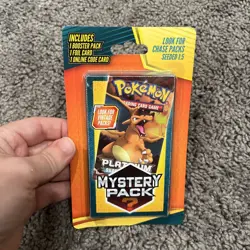 Pokemon Mystery Pack Chase VINTAGE Packs Seeded 1:5 Unweighted Sealed PlatinumU - Image 1
