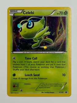 Pokemon TCG Celebi XY187 Promo XY Promos - Image 1