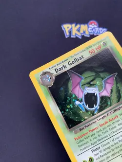 Pokemon TCG Dark Golbat Team Rocket 7/82 Holo Rare LP. - Image 2