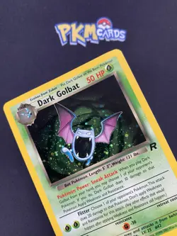 Pokemon TCG Dark Golbat Team Rocket 7/82 Holo Rare LP. - Image 3