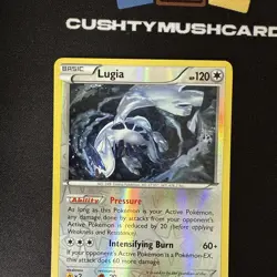 POKEMON LUGIA REVERSE HOLO XY FATES COLLIDE 78/124 - Image 3