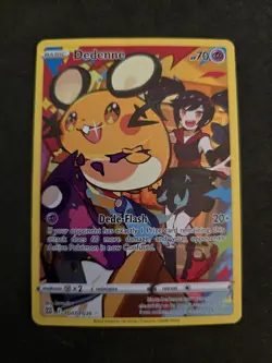 Pokemon TCG Dedenne TG07/TG30 Brilliant Stars Trainer Gallery Full Art Rare - Image 1