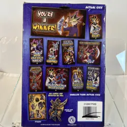 2 VTG ‘96 Yu-Gi-Oh Valentines Day Cards 30 Foil + Stickers 32 Foil + Poster NOS - Image 3