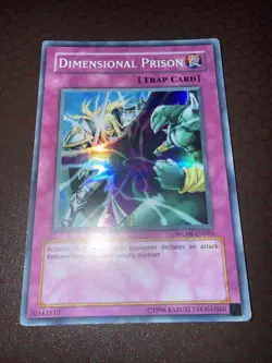 Yu-Gi-Oh! Dimensional Prison -WC08-EN003- Super Rare- Unlimited HP! - Image 1