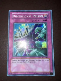 Yu-Gi-Oh! Dimensional Prison -WC08-EN003- Super Rare- Unlimited HP! - Image 2
