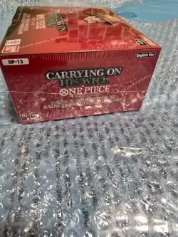 One Piece TCG OP-13 Carrying On His Will Booster Box SEALED ENGLISH - Image 3