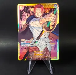 One Piece Shanks Romance Dawn OP01-120 Secret Rare Foil Bandai - Image 1