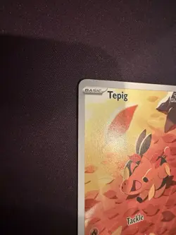 Pokemon TCG Tepig 096/086 IR Illustration White Flare Rare Card in NM Condition - Image 3