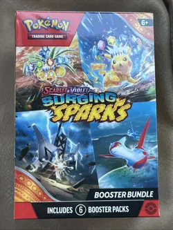 Pokemon TCG: S&V Surging Sparks Factory Sealed Booster Bundle Box - Image 1
