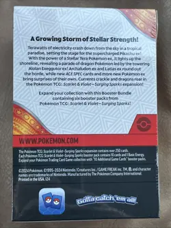 Pokemon TCG: S&V Surging Sparks Factory Sealed Booster Bundle Box - Image 2