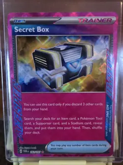 Pokemon TCG Secret Box 163/167 Twilight Masquerade Ace Spec Holo - Image 1